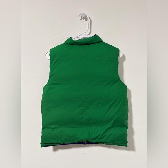 Reversible Polo Ralph Lauren Puffer Down Filled Jacket Blue Green Youth Medium - Picture 6 of 7